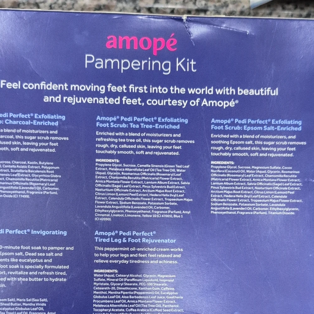 Amope 10 Piece Gift Set New In The Box